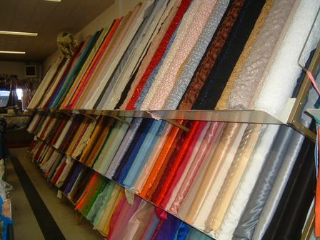 Wide Array of Satins, Laces and Organzas